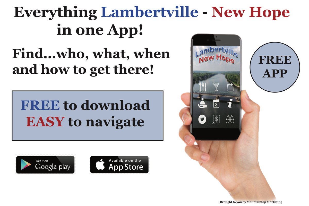 LvilleNHapp's tweet photo. Its time to TAP THAT APP!  #saturdaymorning #DaylightSavingTime #springforward #satchat #itsagreatdaywhen #DelawareRiverTowns @visitnj @visitPA @VisitBucksPA @VisitNewHope @DelRiverTowns https://t.co/ZjVFFhZV4K