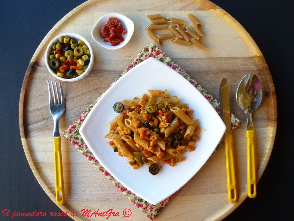 mantgra's tweet photo. Le penne mediterranee che vi propongo potete prepararle in 10 minuti .
#ilpomodororossodimantgra #primipiatti #Girolomoni #Valfrutta #Cirio #Gocciadoro
#pastabio
https://t.co/ZWBPXE6rLg https://t.co/wfSJINJHma
