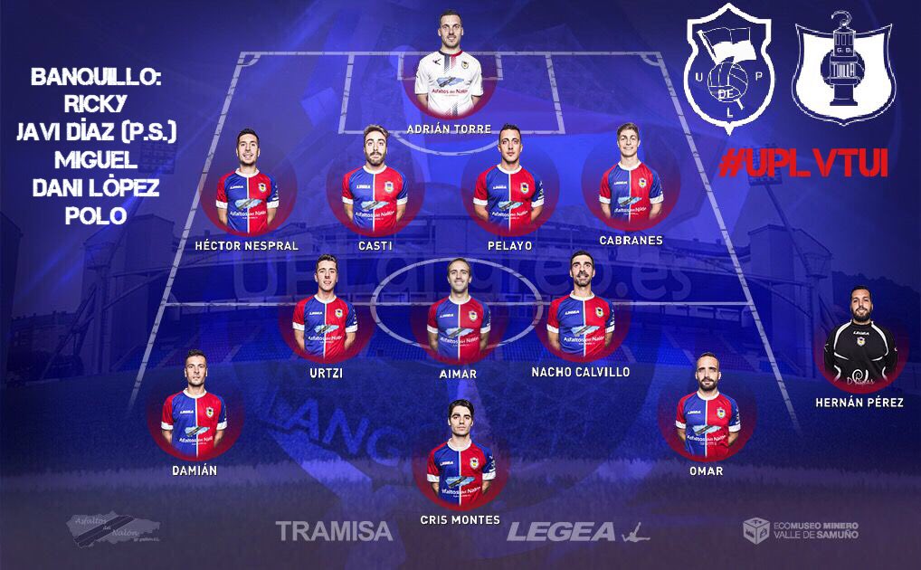 UPLangreo's tweet photo. 👥 XI del #UPLangreo:
#UPLvTUI 🔵🔴🆙 https://t.co/UBCqB1oZP0