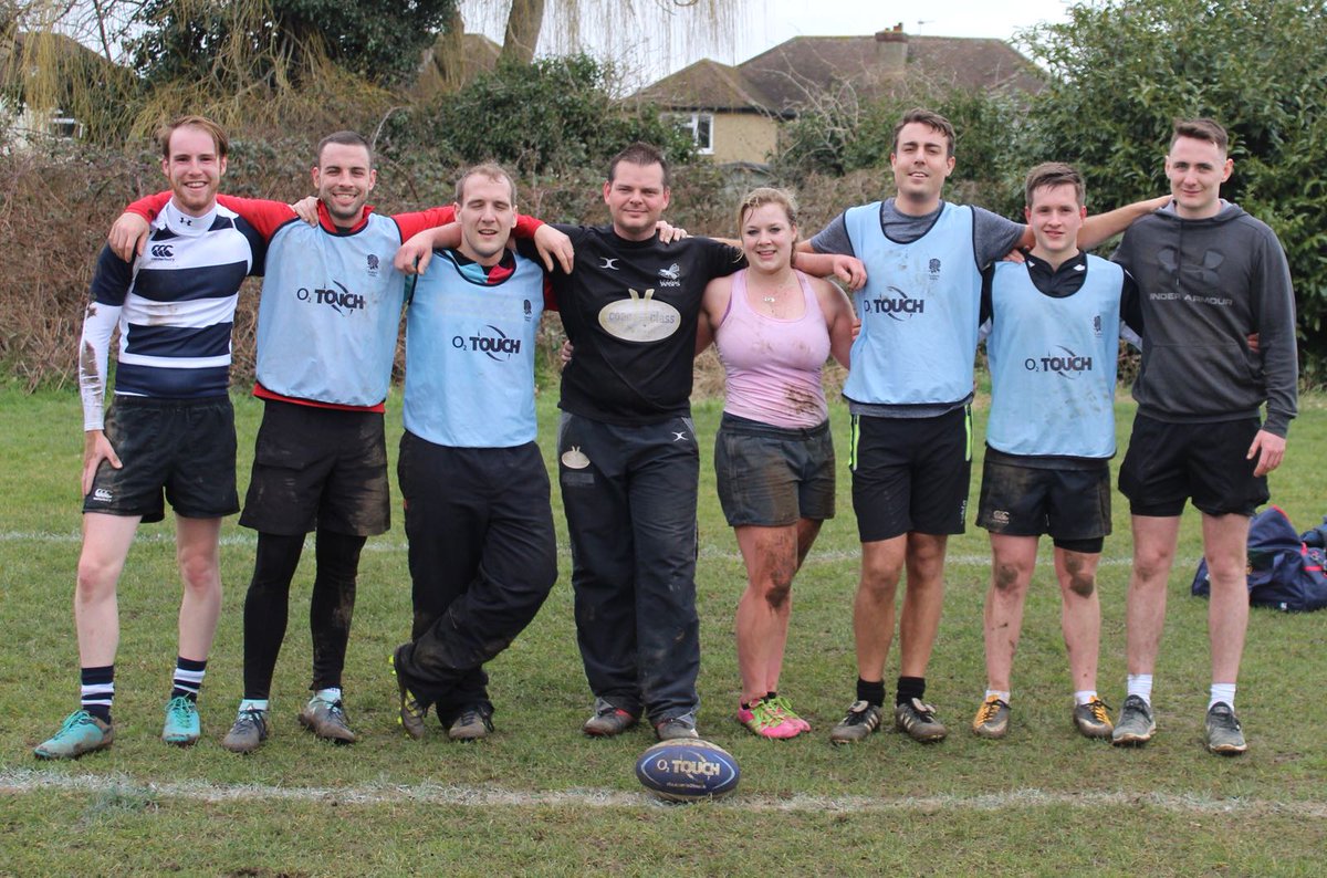 eshertouchrugby's tweet photo. A great @O2touch session this morning at @esherrugby! Always looking for new players to join whatever your experience #socialfitness #SaturdayMotivation #touchrugby #loveO2touch #trysomethingnew https://t.co/wMR9KQxaAs