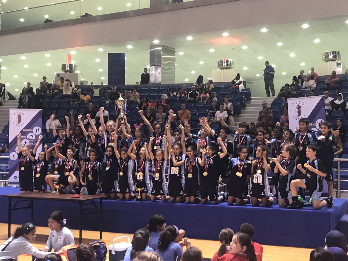 DCPEPrimary's tweet photo. CONGRATULATIONS Doha College, overall CHAMPIONS of the @BISQatarGames. We are all very proud of our champions! Well done all 36 of you, extremely well deserved ๐ฅ @DohaCollege #champions #winners #firstplaceoverall #bisqatargames https://t.co/qsoEjP3Quv