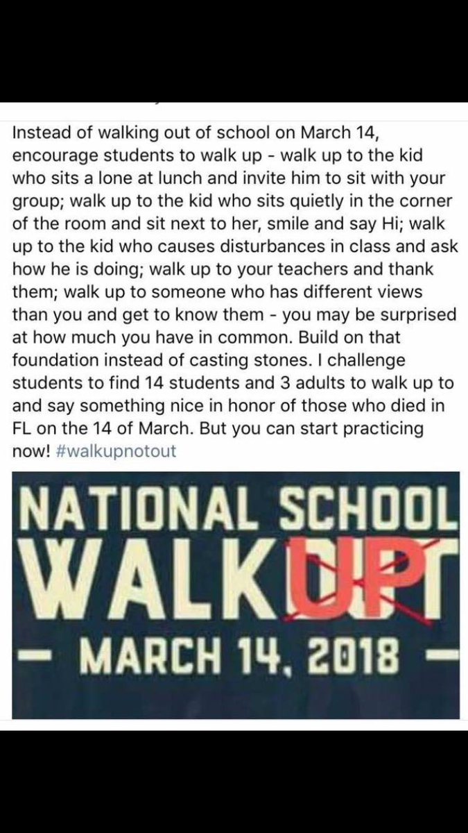 AGHSCareTeam's tweet photo. #WalkUpNotOut #standupstandtogether #dogood #bekind https://t.co/eVweWHxSPr