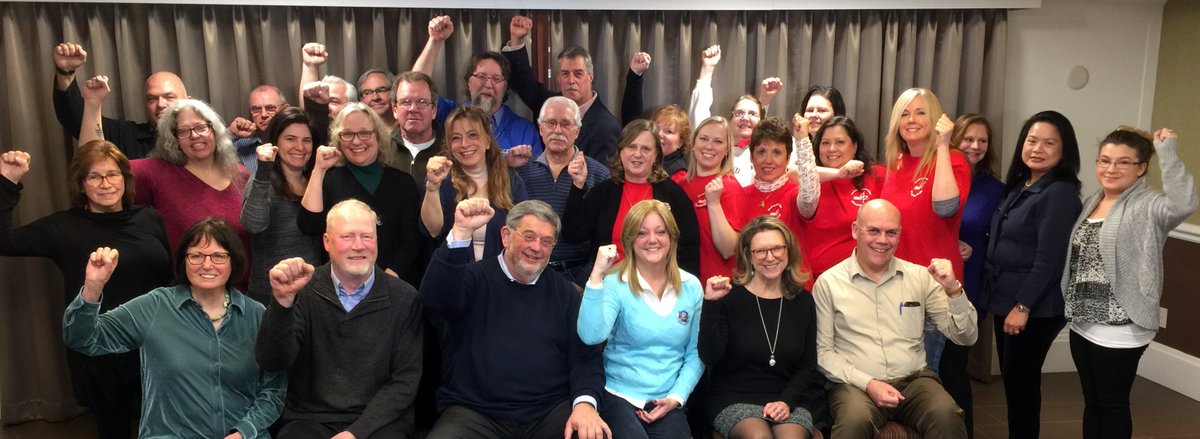 AFTCT's tweet photo. This morning #union members told W CT area #CTGeneralAssembly lawmakers, #Election2018 candidates to #resist failed #AusterityBudget policies, make #BetterChoices to protect #CTQuality of life for all. #UnrigTheSystem @AFTUnion https://t.co/snKQtqTFFS