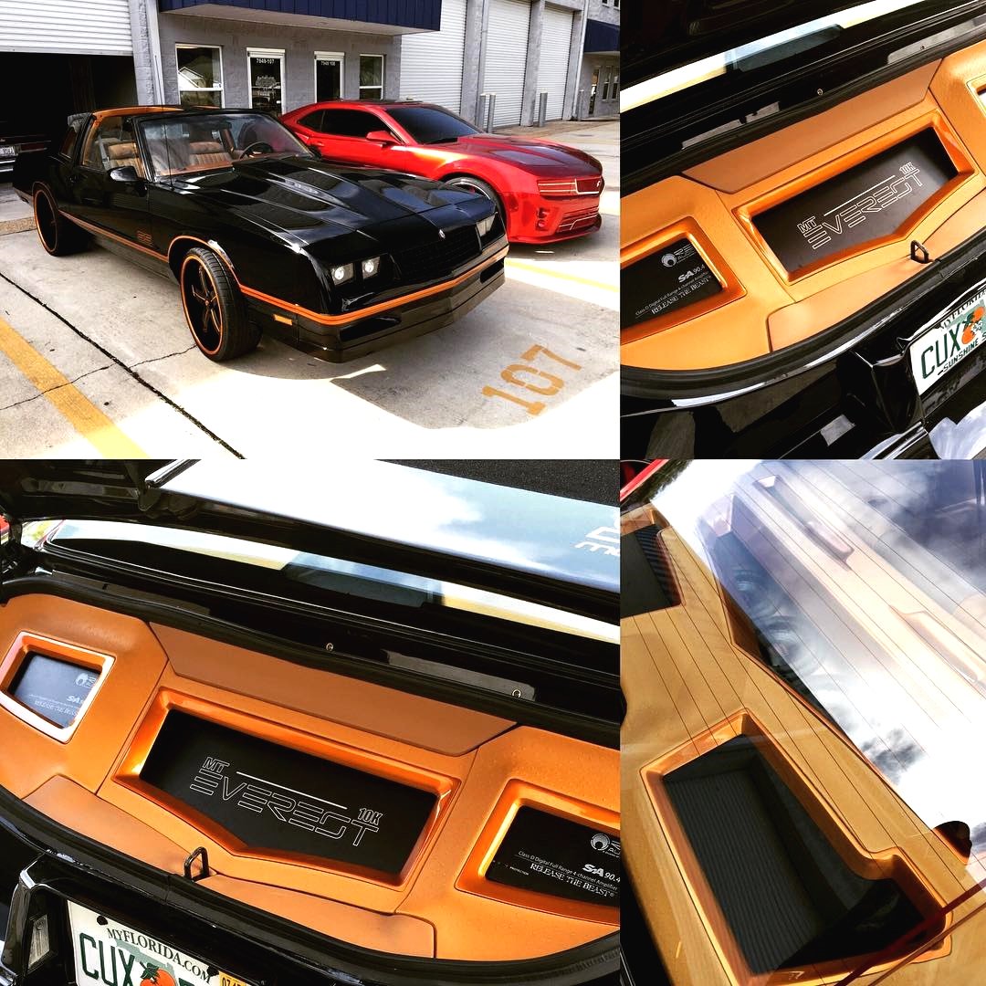 Jacksonville12v's tweet photo. Finished pictures of this sweet Monte Carlo Aero Coupe for C and G customs. #firstcoastautocreations #9049559045 #904 #duval #jacksonvillefl #jacksonvillesonthemap #handcrafted #handmade #custommade #customtrunk #montecarlo #aerocoupe #caraudio411 #caraudiofab #caraudiofabricatio https://t.co/f8HUMzi6Y2