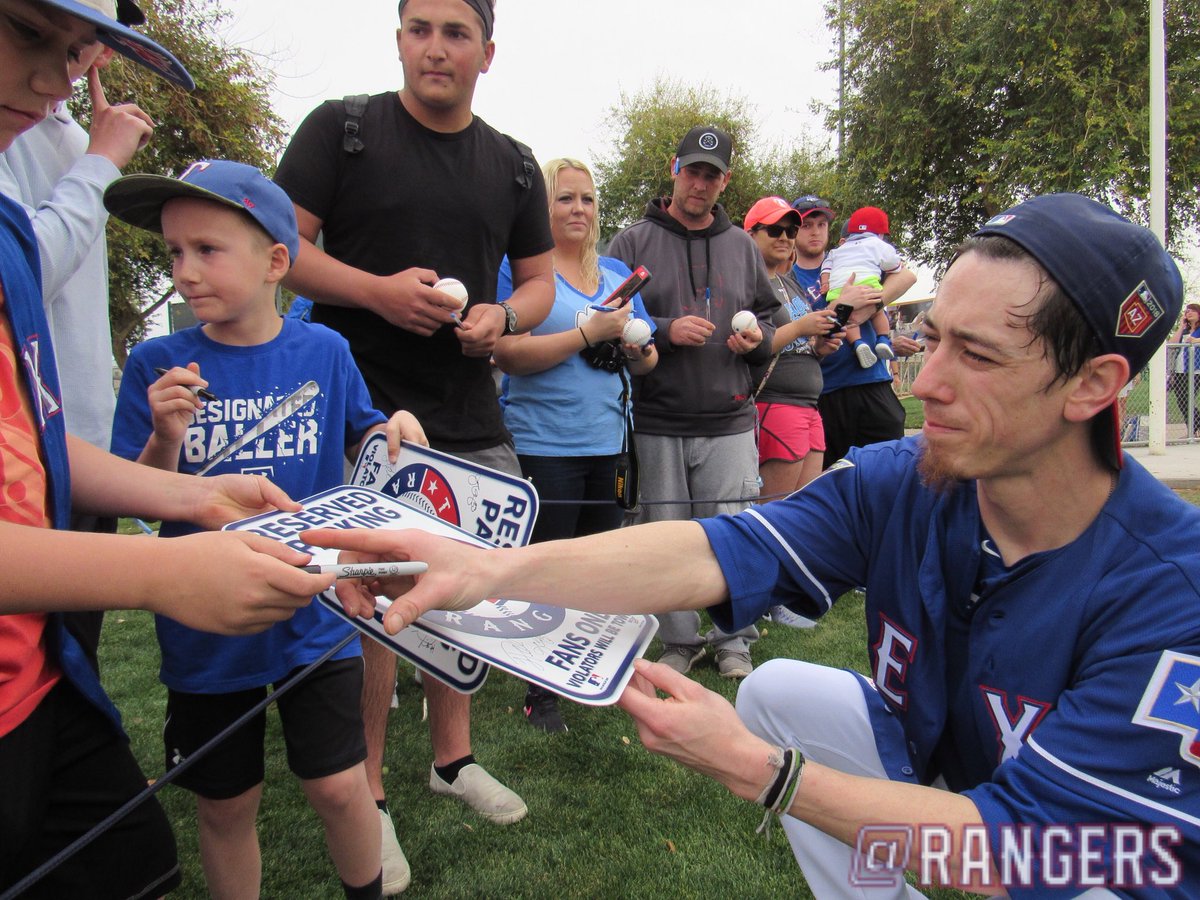 Rangers's tweet photo. New guy making people 😄. #RangersST https://t.co/KEV627fGPR