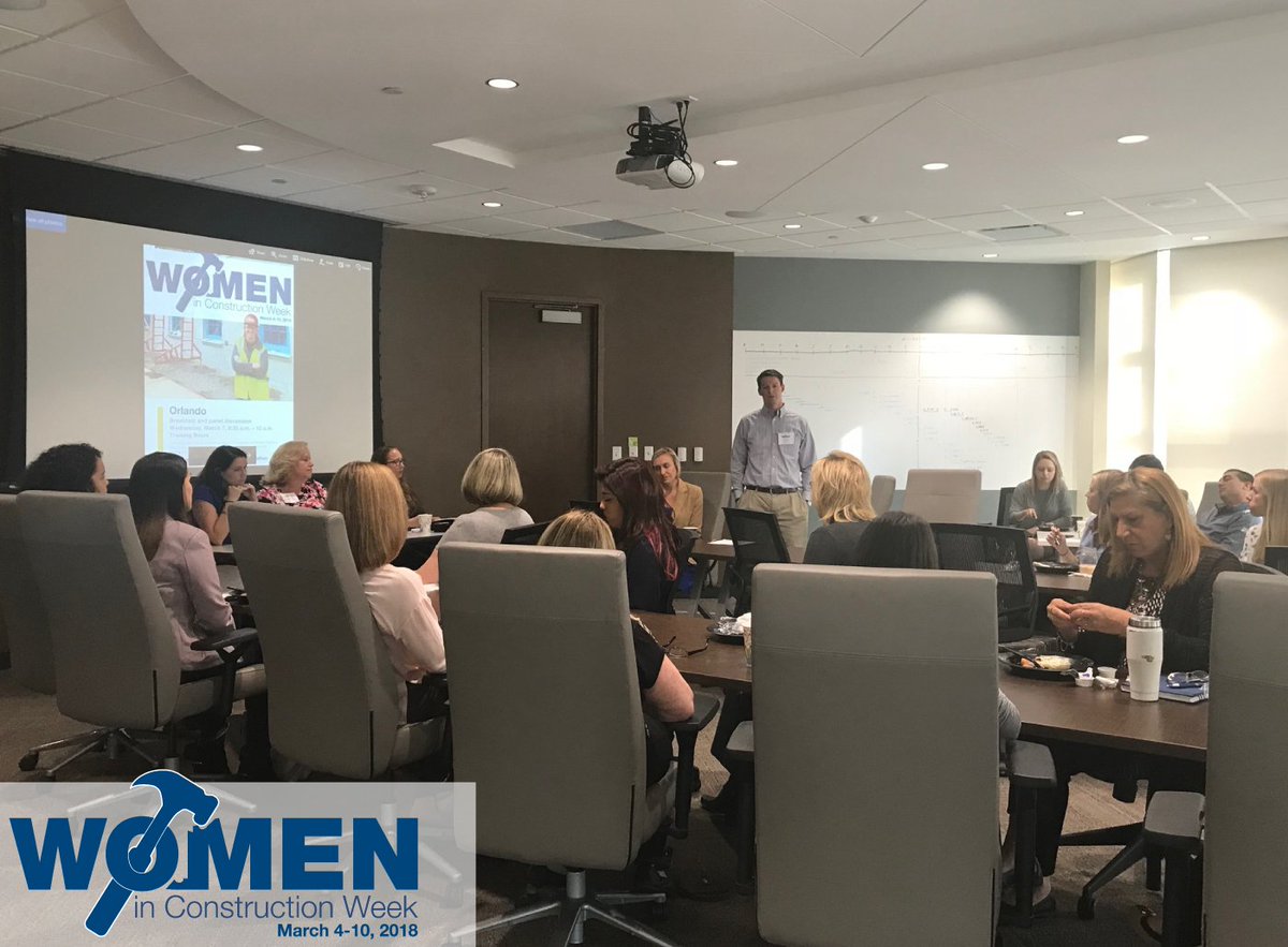 BrasfieldGorrie's tweet photo. In observation of Women in Construction Week, our regional offices hosted events and activities with female leaders in our industry, who shared their insights and perspectives. Thank you for joining us this year for #2018WICWeek! https://t.co/jpQFiXwKsL