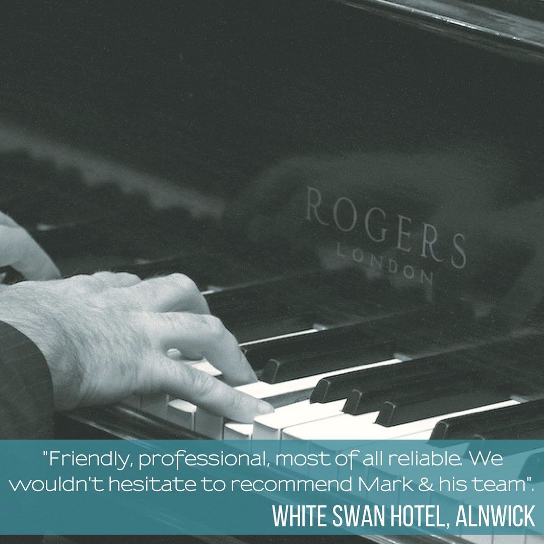 Thank you to the <a href="/CLWhiteSwanAln/">White Swan Hotel</a> for lovely feedback! #HappyCustomer #CustomerService #Music #NorthEast #NEfollowers