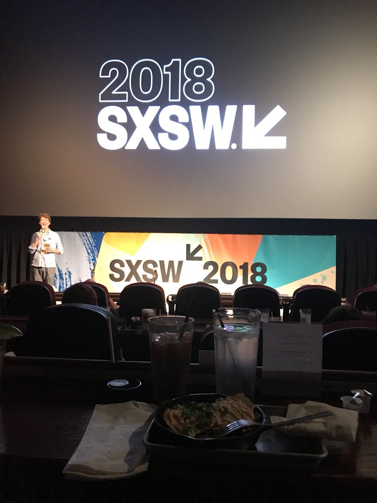 alexiaapollo's tweet photo. Kicking off day 2 of #SXSW 2018 Film Fest w/ cold brew and docs. @genwealthmovie #SaturdayMorning #ATX https://t.co/Omw2SX3UIZ