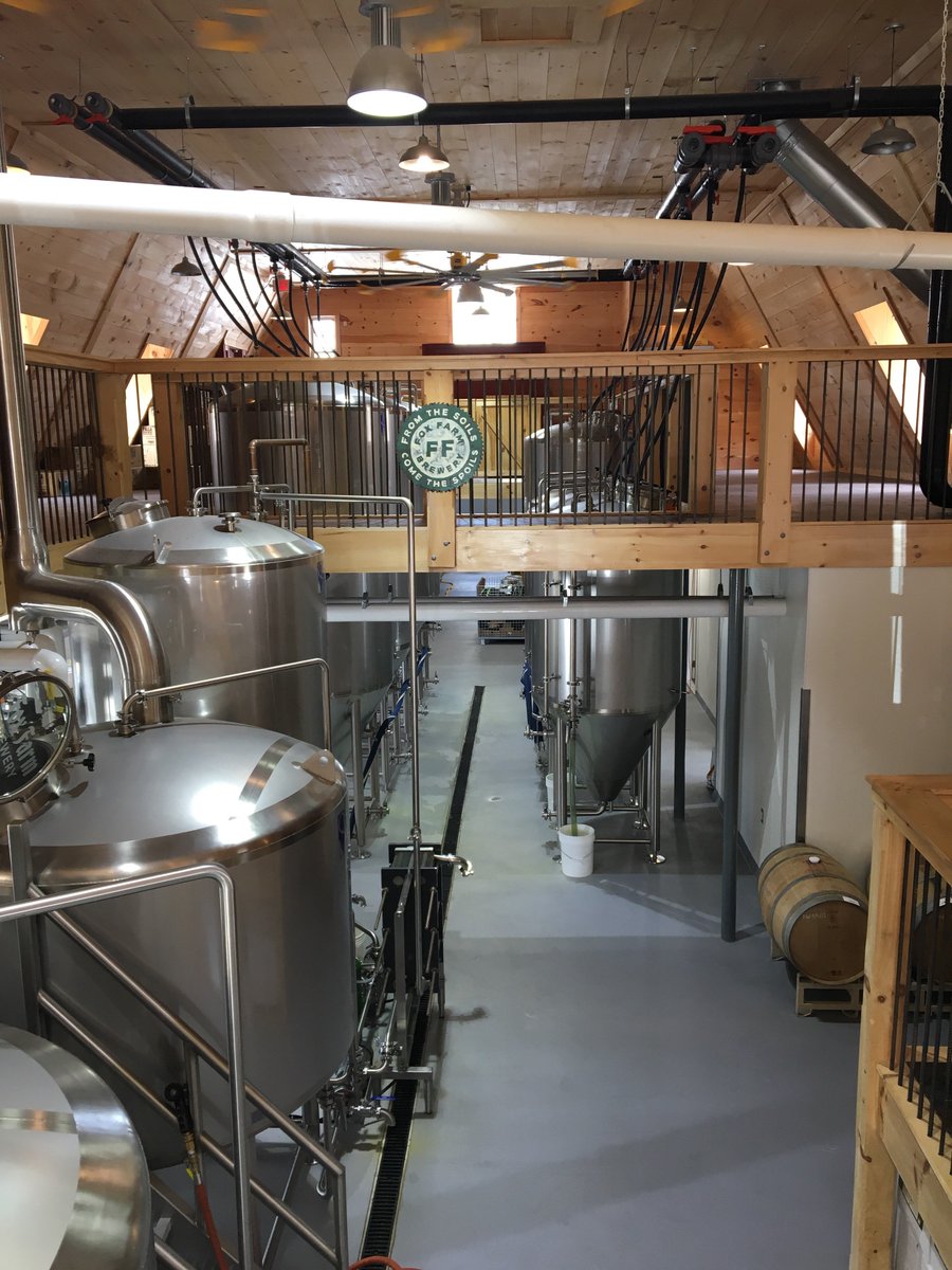 Visiting <a href="/FoxFarmBeer/">Fox Farm Brewery</a> 
Drinking: Little Brook and Roam Vic Secret