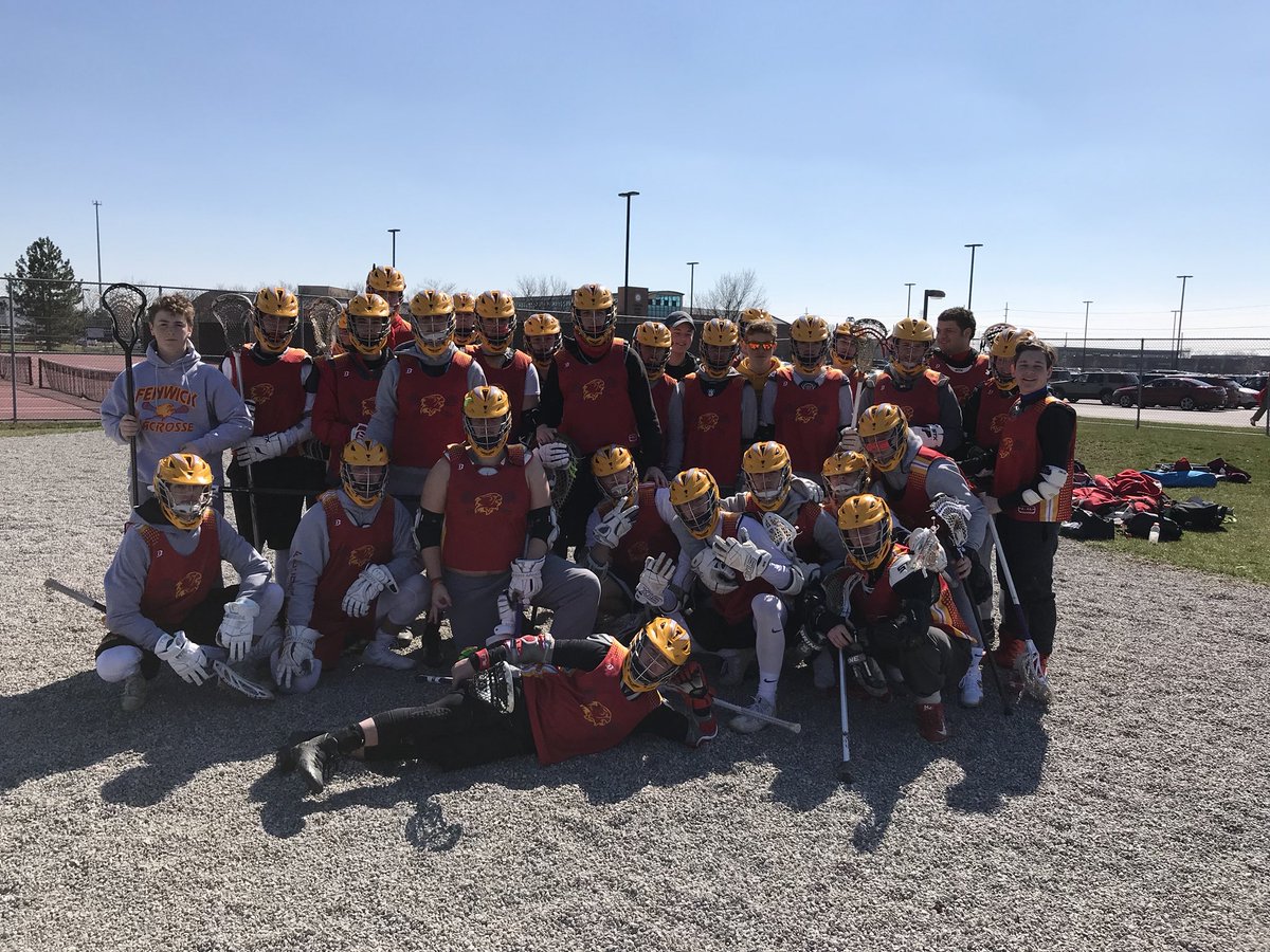 BFHSLacrosse's tweet photo. Getting ready for Game #2 @Lakota_West_Lax
West Play Day
#SATFB #GoFalcons https://t.co/bqYmcMmKi8