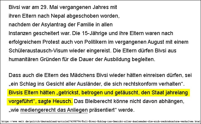 Bedb_Puetz's tweet photo. Nachtrag
Ich habe damals die #Abschiebung von #Bivsi kritisiert und ihre Rückkehr begrüsst (https://t.co/xci0Y5luQ0)
Freilich lagen noch nciht alle Fakten vor.
Screenshot aus dem obigen Artikel
#Asyl https://t.co/t54JItZ4hi