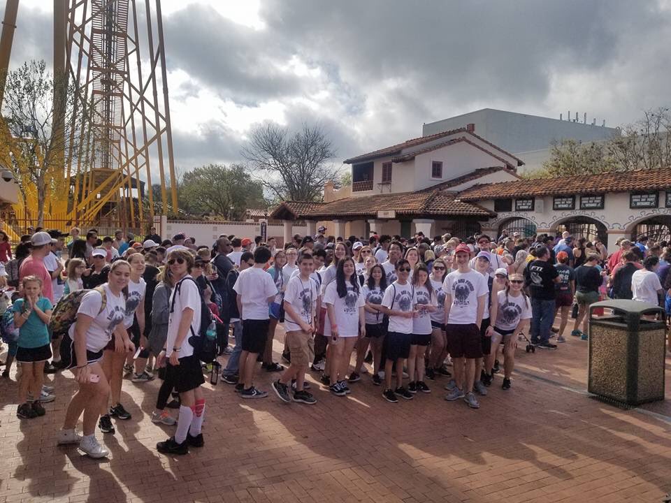 Six Flags Fiesta Texas with the MEB!
