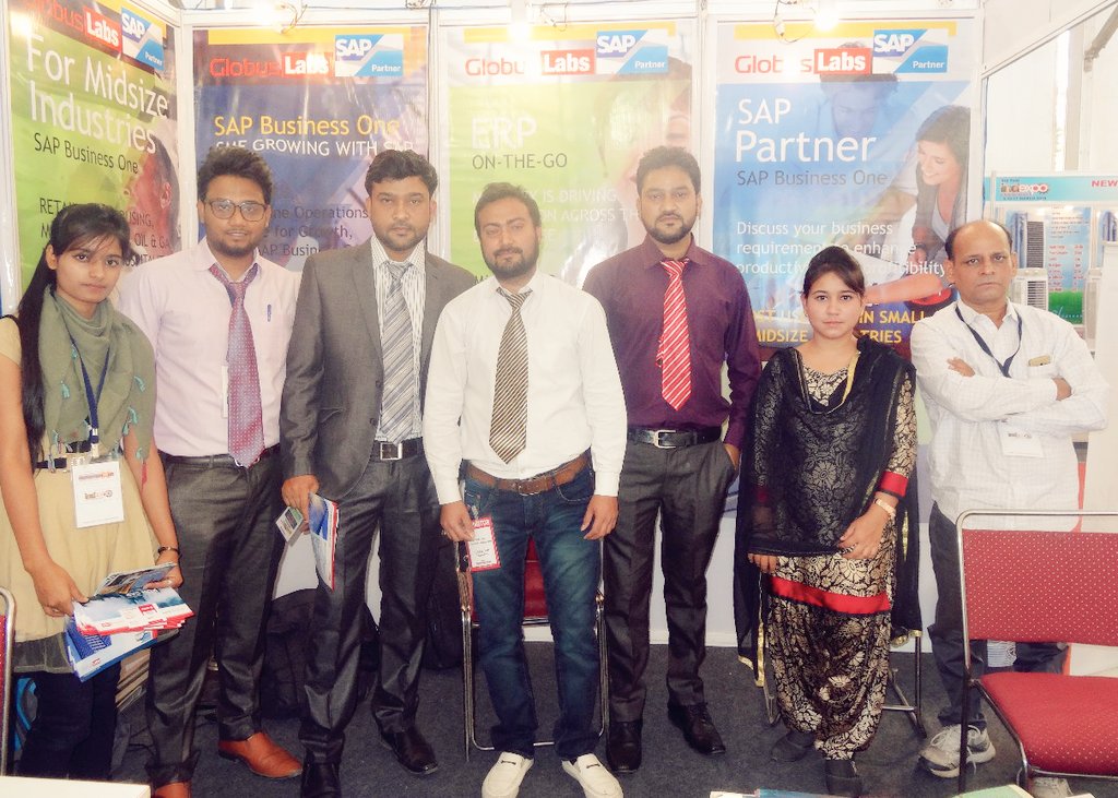 iamzeeali's tweet photo. @globus_labs  #SapBusinessOne team in action at #indexpo Jamshedpur. #Day2 
@AzaharAhmad01 @resham_gl @shahnawazk750 @anil_marali @satishkumarm @Kapil_shine @miteshrgandhi https://t.co/UnAyd0Y4LJ