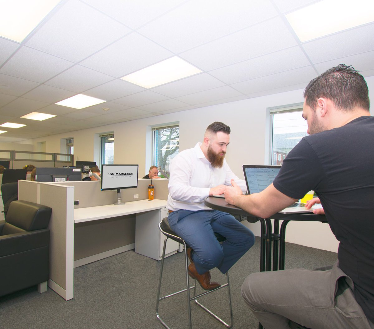 JandR_Marketing's tweet photo. Mike and Joe working hard to help our clients get the custom product orders of their dreams π¨π»βπ» !
#jandrmarekting #marketing101 #CustomerService #clientsfirst #rhodeisland #riliving #adagency #webdesign #customapprel #socialmediamarketing #smallbusiness https://t.co/CVcZvvDcNN