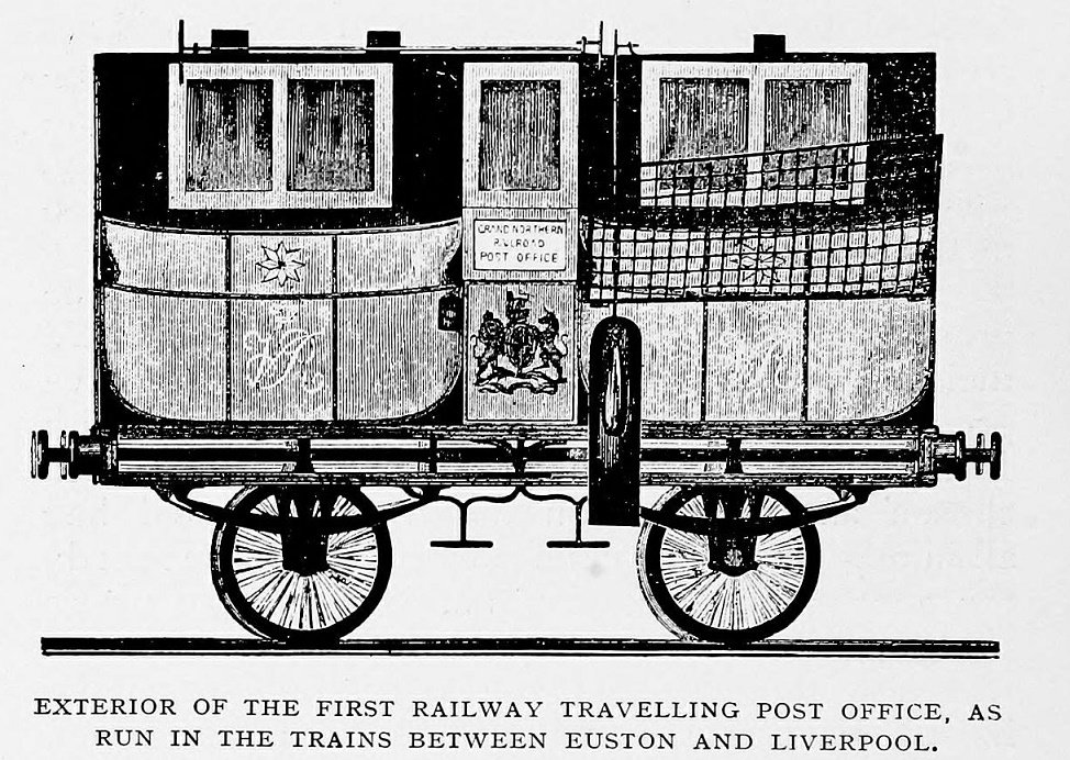 Railwaypast's tweet photo. Interior of Railway Post Office Van and one of its earlier models https://t.co/yLVuNzarkX