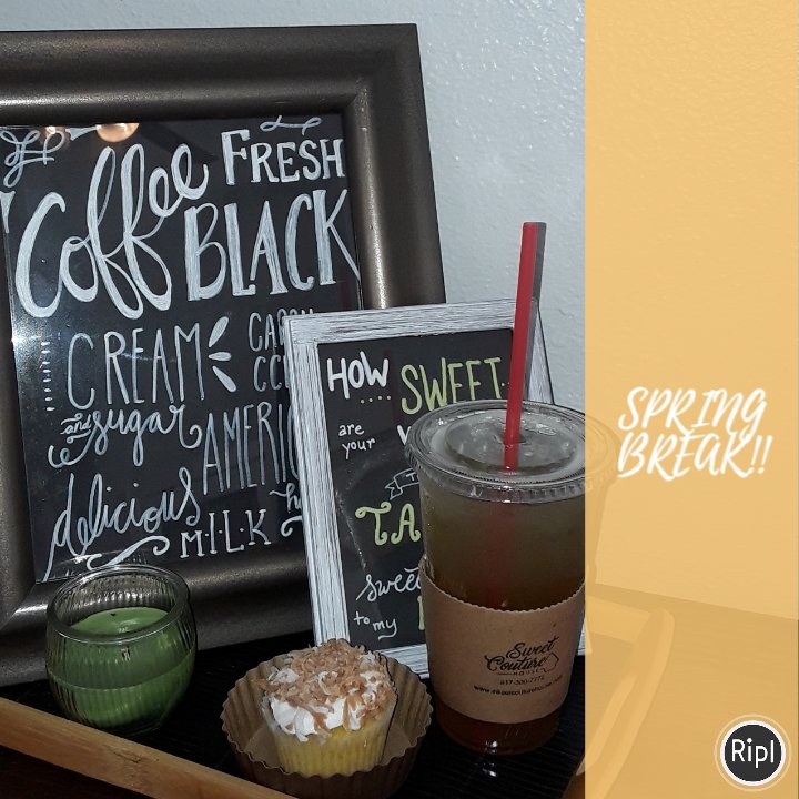 sweetcouturetx's tweet photo. Celebrate the start of a much needed spring break with spring treats and spring drinks at Sweet Couture house!! #springbreak   
via https://t.co/hdO6jPHUdq https://t.co/4qdbVcALtT