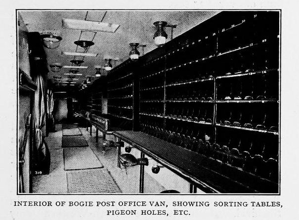 Railwaypast's tweet photo. Interior of Railway Post Office Van and one of its earlier models https://t.co/yLVuNzarkX