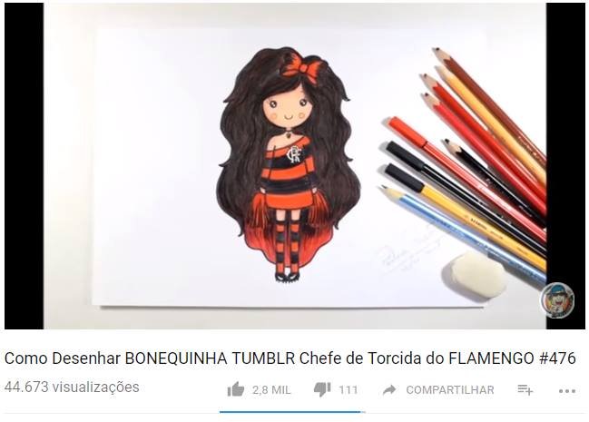 Como Desenhar BONEQUINHA TUMBLR