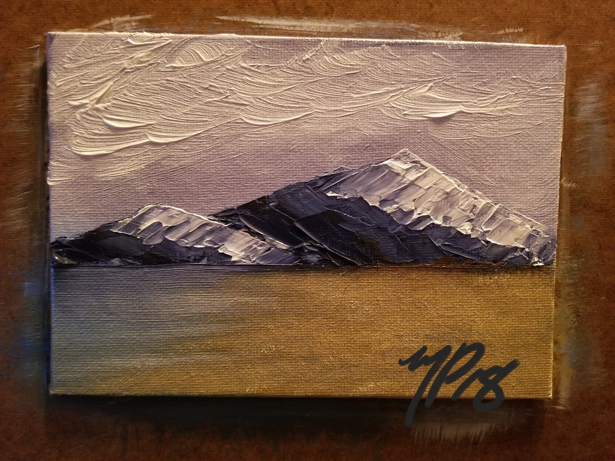 Thinking selling these #oilpainting #rockymountains #antelopeisland #landscapepainting #utahlandscape