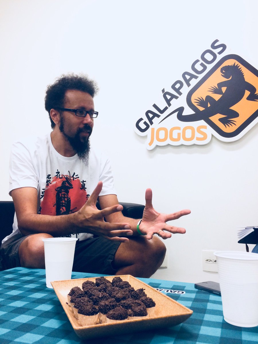 asmodee_br's tweet photo. Mais um fã de brigadeiros! #diretodosbastidores #doff2018 https://t.co/gRZqxVwzGW