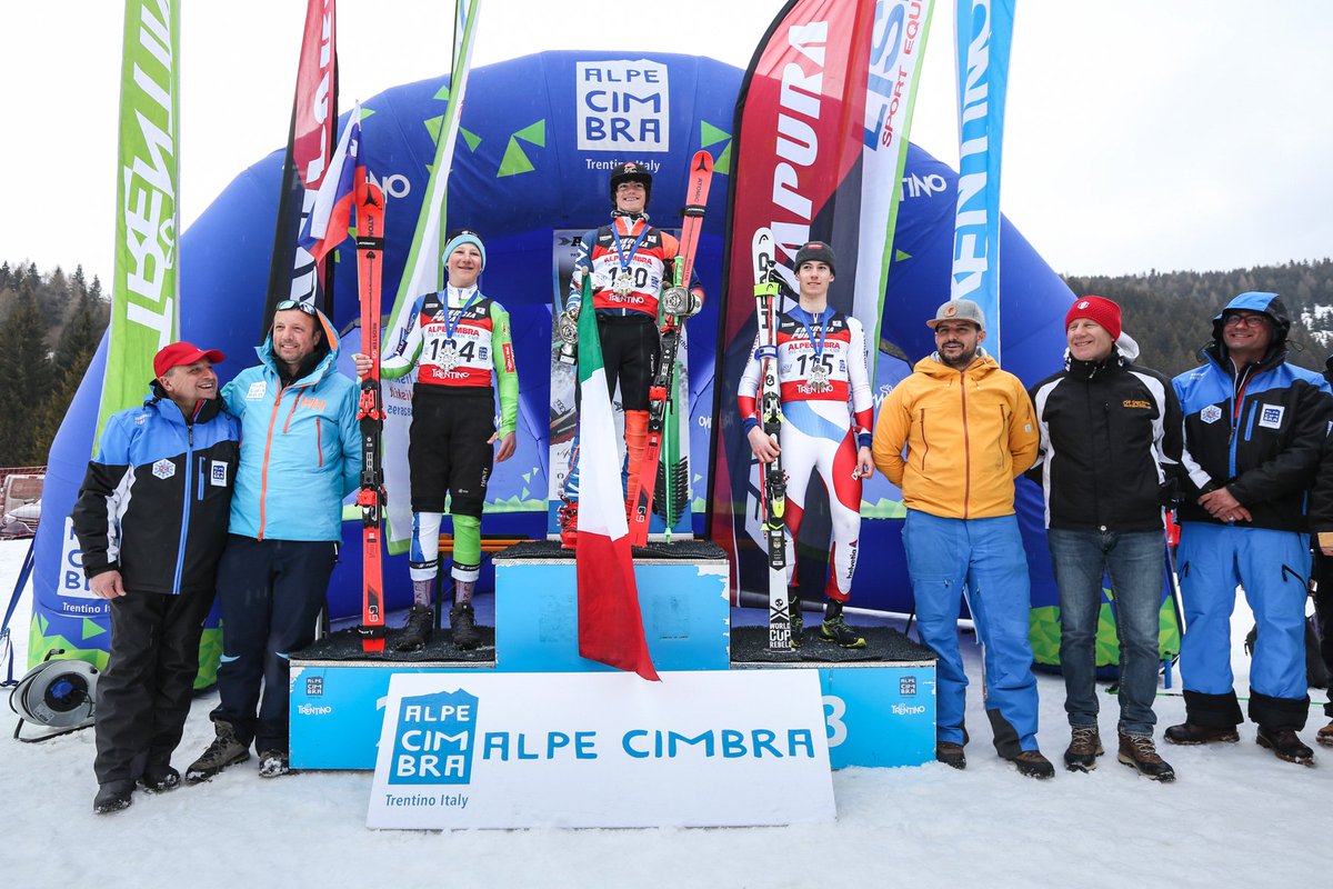 THE WINNERS OF THE U16-MAN GIANT SLALOM - ALPECIMBRA FIS CHILDREN CUP 2018!  👏🏻🏆
1° BACHER Jonas (ITA) - (55.24 - 57.11) -> 1'52.35 
2° AZNOH Rok (SLO) - (56.34 - 56.86) -> 1'53.20 
3° RODIUT Luc (SUI) - (55.49 - 57.89) -> 1'53.38 
Raffaele Merler 📷
#alpecimbrafischildrencup