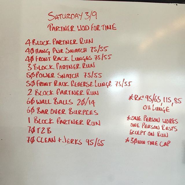 Obnoxious fitness post warning ⚠️. While you were at brunch <a href="/fscottpdx/">Frank Normandin</a> and I were conquering this beast of a WOD. #ouch bit.ly/2FGSDdK
