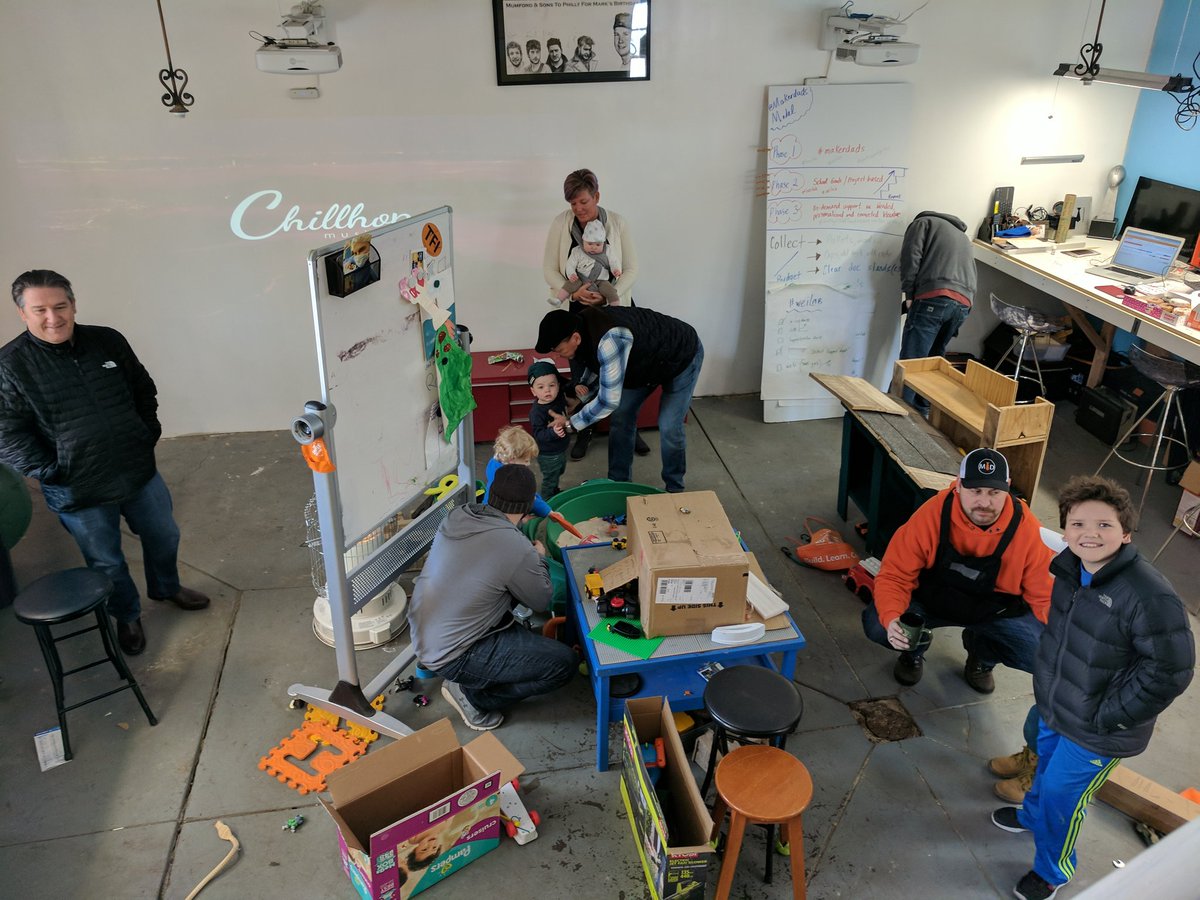 makerdads's tweet photo. A few pics from this morning's #OPENMAKE https://t.co/0S0guEN5Zv