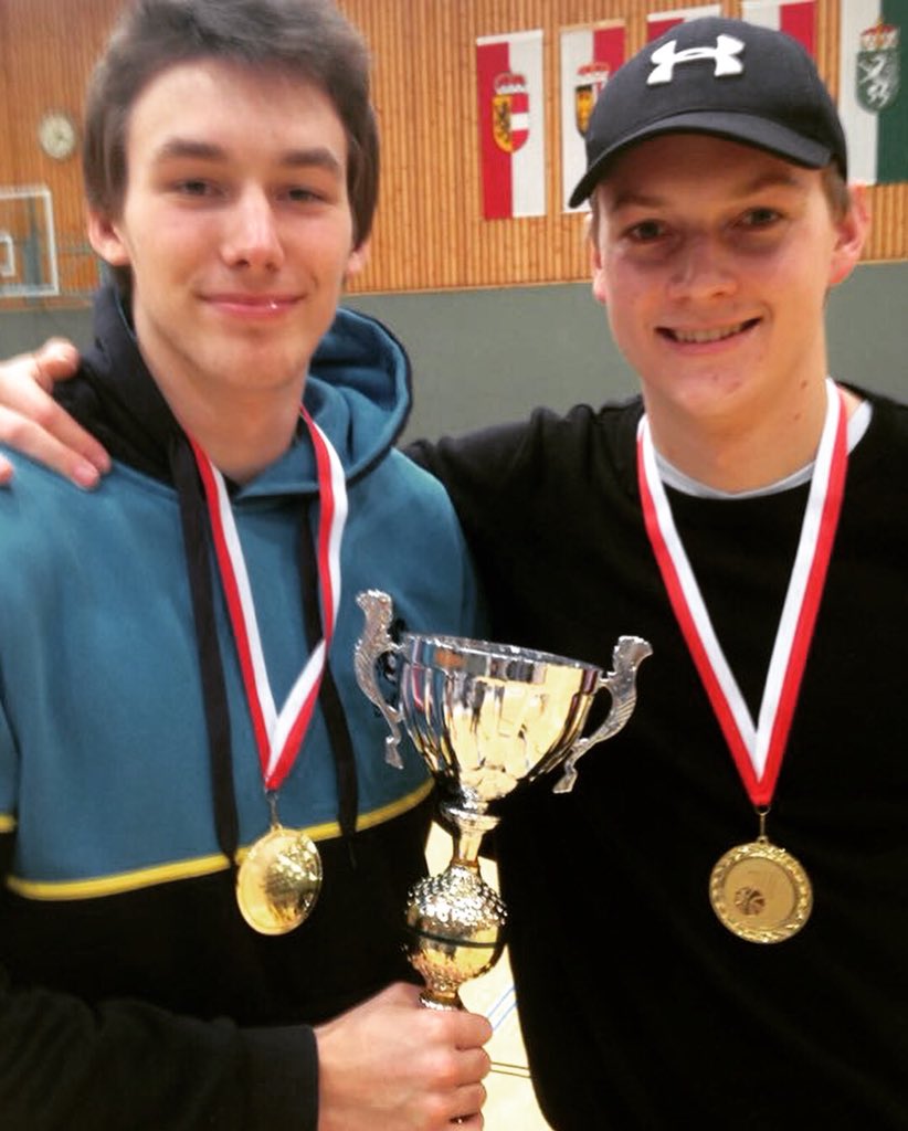 StGilgenIS's tweet photo. Outstanding team performance, especially by Lukas Kloss and Christian Kadletz (both Grade 12) winning the tournament, and becoming part of the โTournament All Star Teamโ!
#stgis #stgisactive #pathofexcellence https://t.co/A8X8iwA0kF