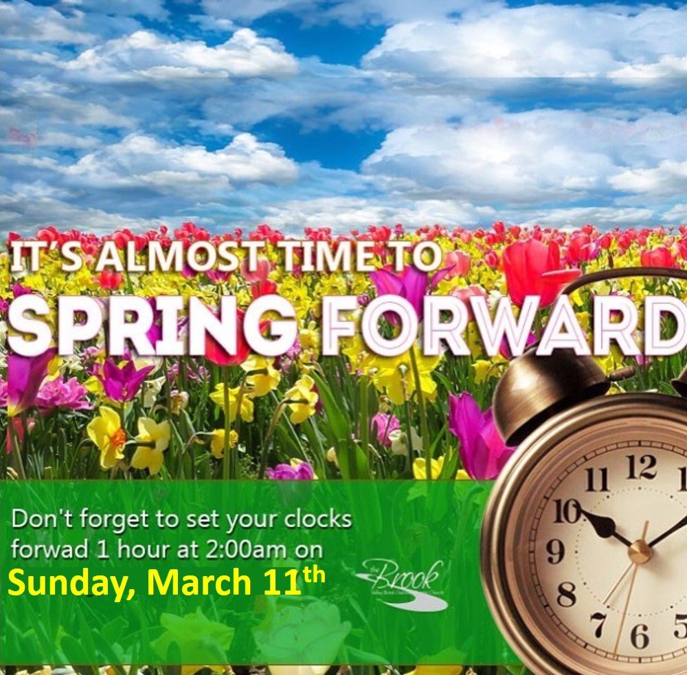 ValleyBrookOBC's tweet photo. Family remember to #SpringForward tonight one hour! We look forward to seeing you Sunday at 10:00am for Worship! @ValleyBrookOBC - 8323 Augusta Rd. Pelzer, SC 29669
#WELOVeWorship
#WELOVe
#YearofTransformation
#SpirituallyFocusedSociallyEngaged
#VBIMPACT https://t.co/DdnlB6fo3T