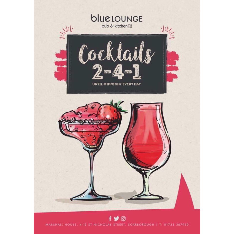 BlueLoungeScarb's tweet photo. Saturday night means one thing in Scarborough... Partytime!!! Yes it’s that time of the week again, make sure you come join us, doors are open till late with stacks of offers to take advantage of including 2-4-1 on our amazing range of Cocktails (B4 12am) #GetInvolved 💯🎉🍸💃🏼 https://t.co/DW0fQVAveI
