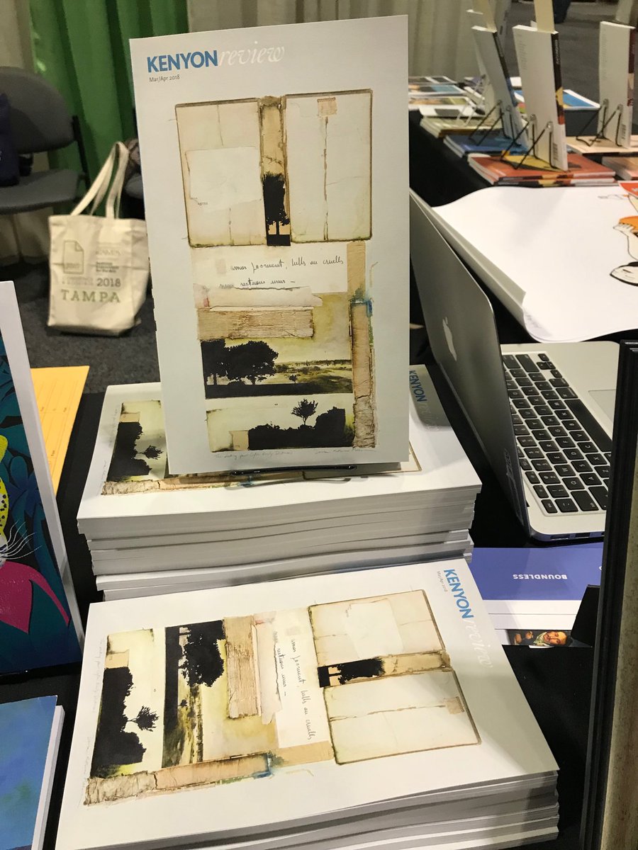 kenyonreview's tweet image. 🔥🔥🔥Fire sale! All issues at #AWP2018 are $5 today.🔥🔥🔥