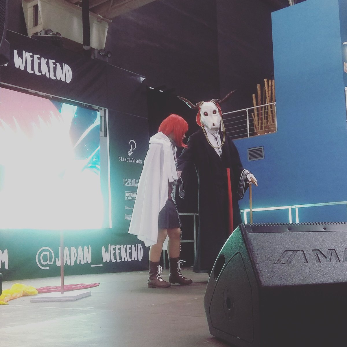 BCNcosplay's tweet photo. Fin del concurso de cosplay de la primera jornada de la @JW_Cosplay, mañana más!! https://t.co/kiz4B7x9FK