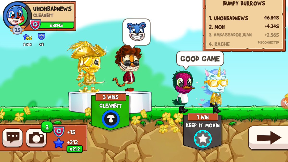 ToroBullSennin's tweet photo. Back-to-back W's @TheFunRun #FunRun3 #FunRunArena #ClanBattle #CAPCOM #Cleanbit https://t.co/FLkG2MTWRS