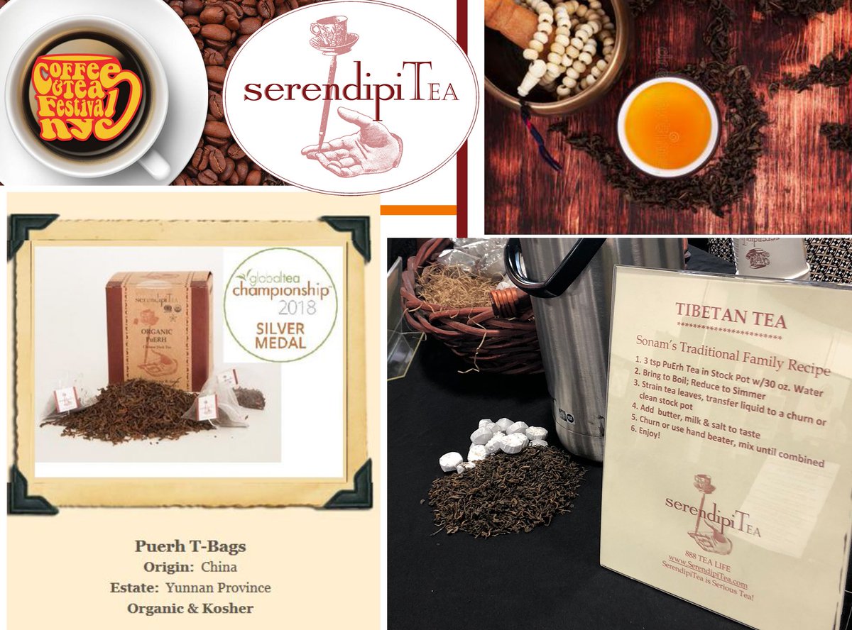 SerendipiTeaUSA's tweet image. Visit us: Table #304!  One Area is Featuring an Authentic #TibetanTea Service.  Try &amp;amp; take home some #awardwinning products.  #CoffeeTeaFestival @CTFestival @brooklynexpocen #BrooklynEvents #NYCEvents #TeaTime #Puerh #Tea #Teas #OrganicTea #KosherTea #SeriousTea #SerendipiTea