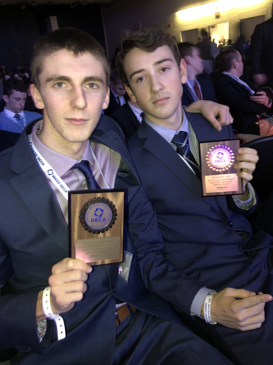Congrats to James Carroll and Kyle Sawtelle for being top 10 finalists in Sports and Entertainment Marketing Team Decision Making! #ghscommunity
