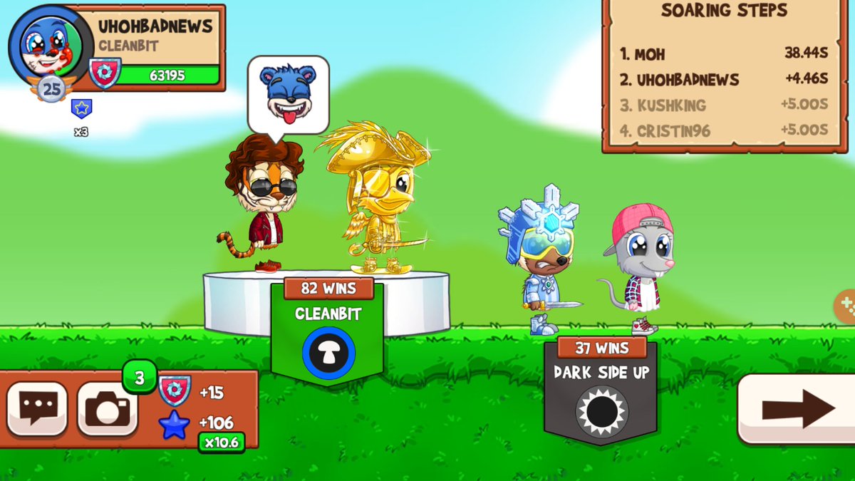 ToroBullSennin's tweet photo. Wins, wins, wins! π€ @TheFunRun #FunRun3 #FunRunArena #ClanBattle #CAPCOM #Cleanbit https://t.co/CoDlwNg1Bs
