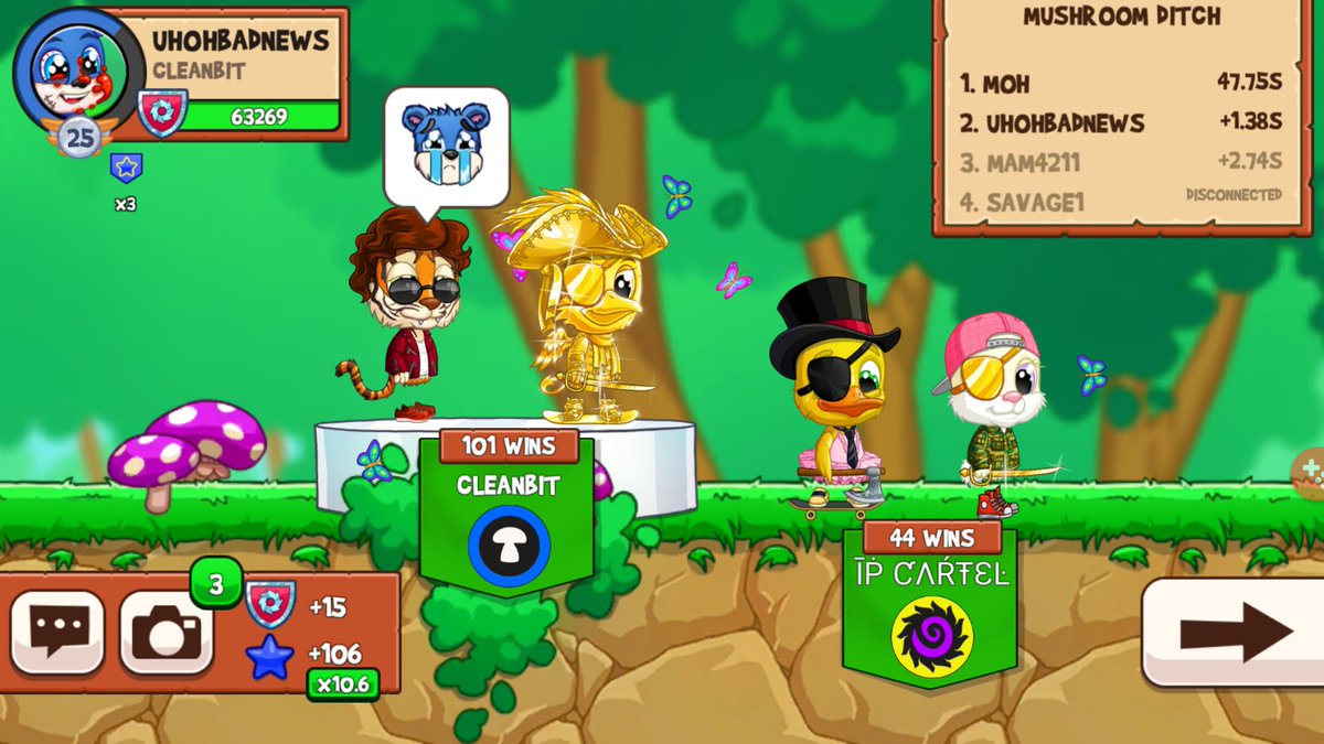 ToroBullSennin's tweet photo. Wins, wins, wins! π€ @TheFunRun #FunRun3 #FunRunArena #ClanBattle #CAPCOM #Cleanbit https://t.co/CoDlwNg1Bs