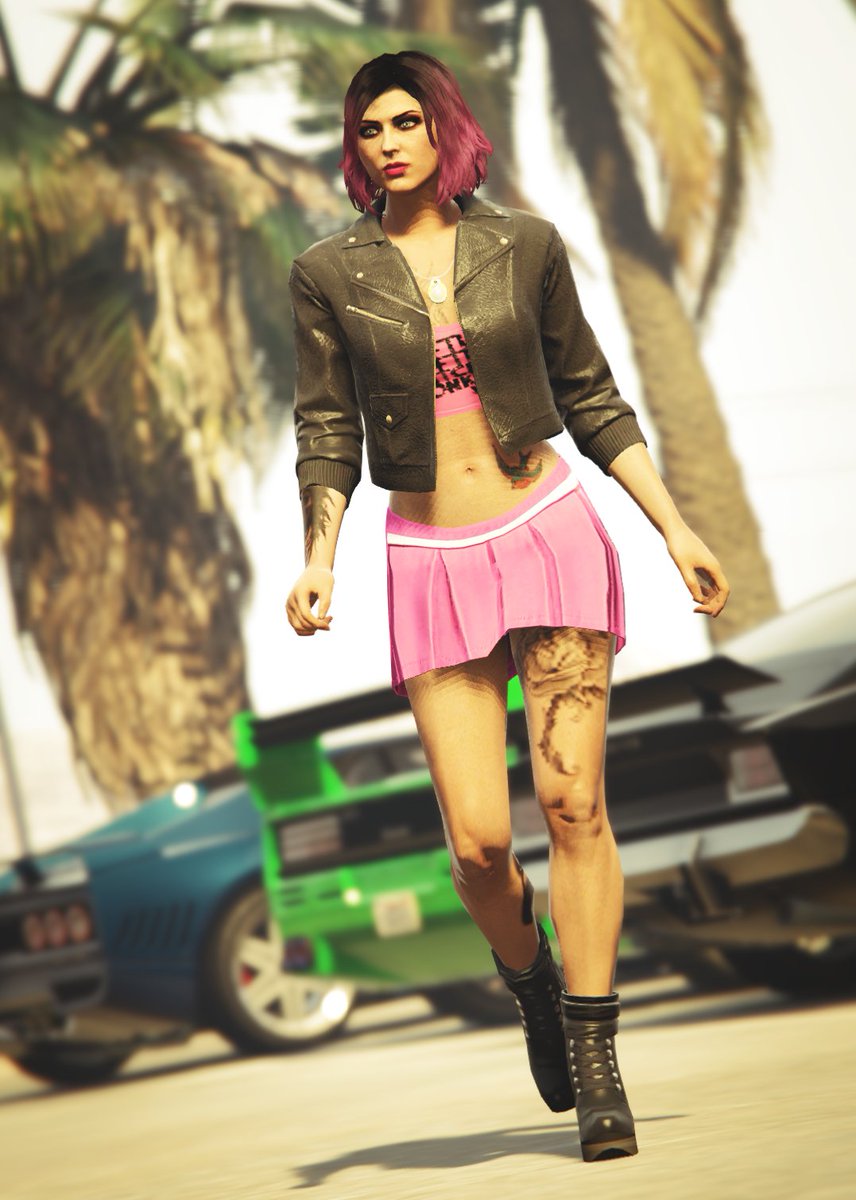 My attempt at Mercedes Cortez from GTA: Vice City during a recent crew even...