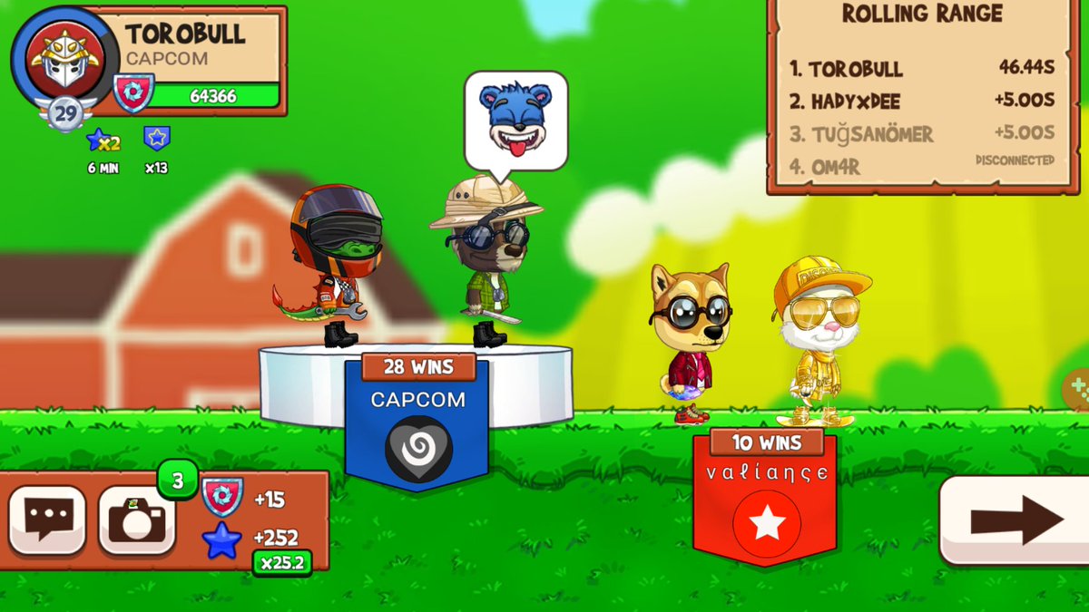 ToroBullSennin's tweet photo. Wins, wins, wins! π€ @TheFunRun #FunRun3 #FunRunArena #ClanBattle #CAPCOM #Cleanbit https://t.co/CoDlwNg1Bs