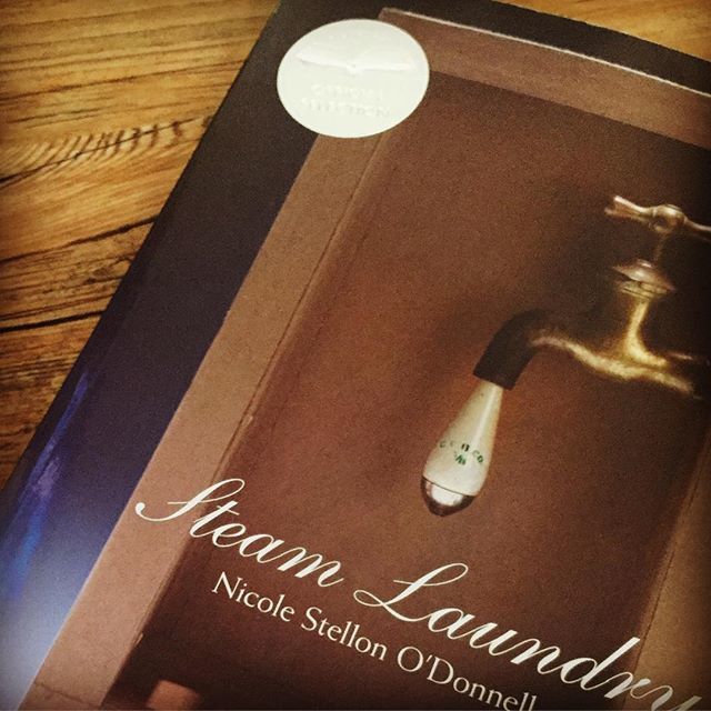 Alaska_Reads's tweet photo. Good morning #akla2018  Come out to the author’s reception and pick up a signed copy of Steam Laundry. #alaskareads https://t.co/os4w0lobrc