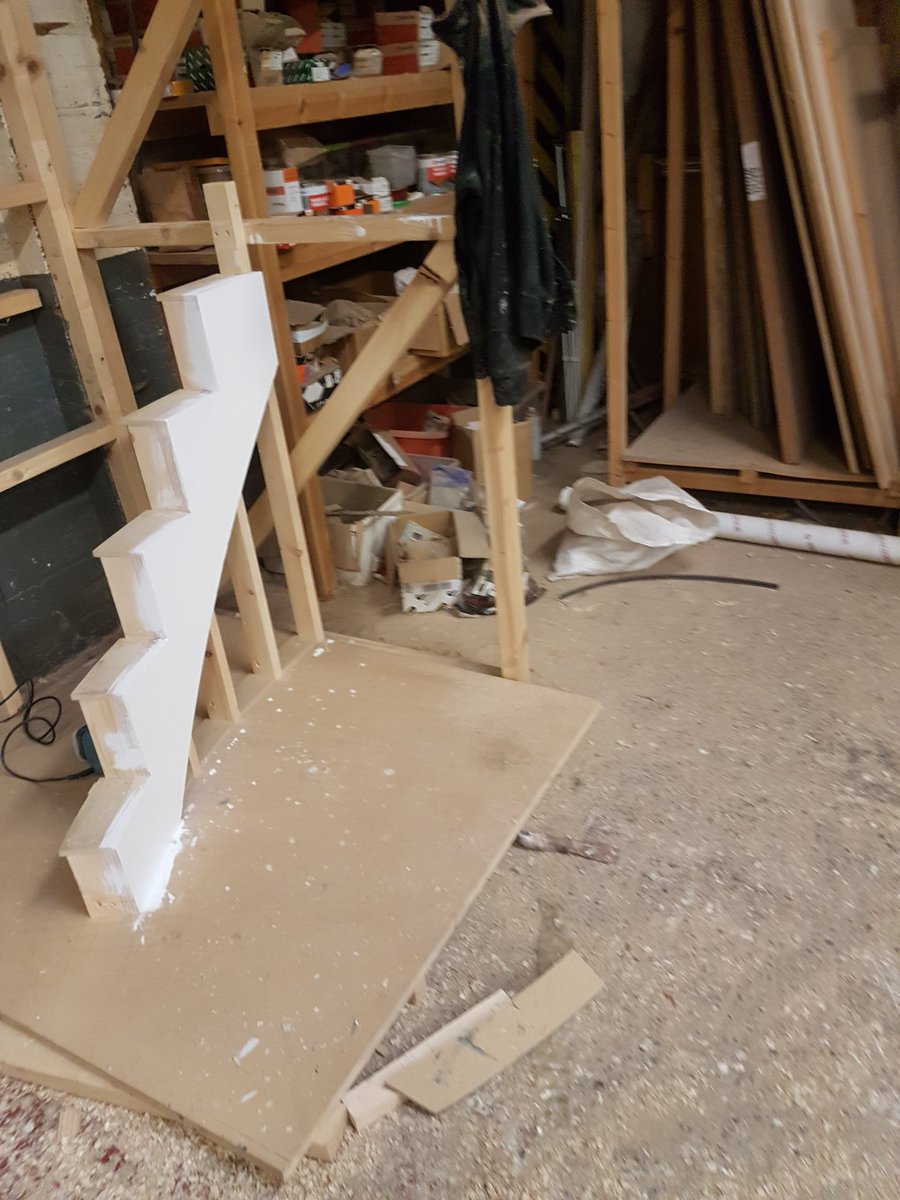 renshawjoinery's tweet photo. Project curvey stairs going well, nice to see theories put into practice. If you don't try you'll never know, now.....im off on my bike 🚵 https://t.co/aowqUCpWRU