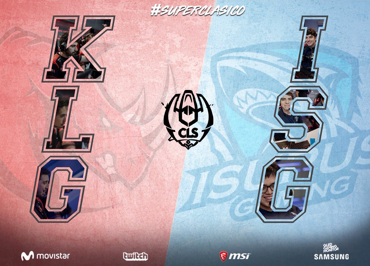 KaosLatinGamers's tweet photo. Hoy se viene el #SUPERCLÁSICO en contra de Isurus Gaming. Sin dudas será un enfrentamiento lleno de emociones y garra, ya que nos jugaremos todo por pasar al primer puesto de la tabla, #roadtofirstplace! Te esperamos para alentar al Rinoceronte a las 16:00hrs
#GoKLG ♥ https://t.co/03rw4wVat6