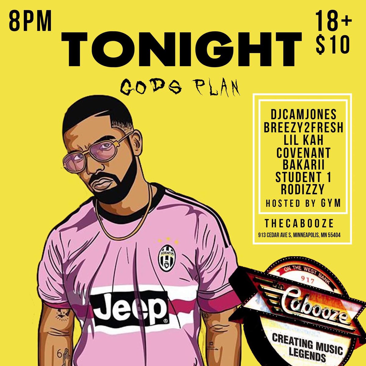Theysayhebreezy's tweet image. Birthday Bash tonight !!!!! It’s God’s Plan that I be here and I’m giving away prizes tonight In appreciation to my fans !!! COME THRU
