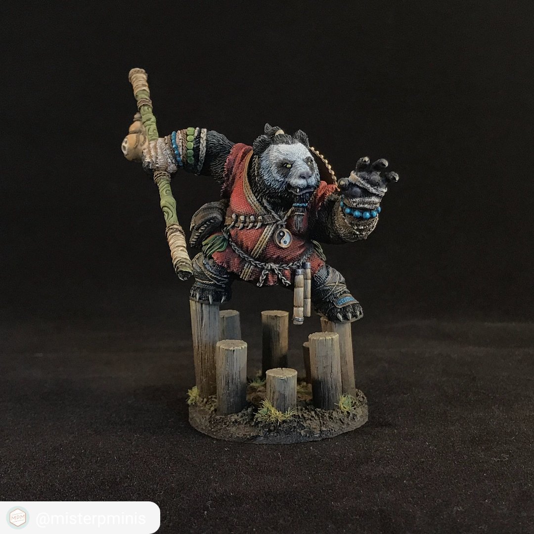 CartoonMiniatur's tweet photo. Panda Monk from our collection Ancient Warriors
https://t.co/fiIqivRFgw

Available for order. Write us to buy!

Painted by @misterpminis ・・・ 🥋🐼! #cartoonminiatures #miniatures #miniaturepainting https://t.co/HThntscQkA