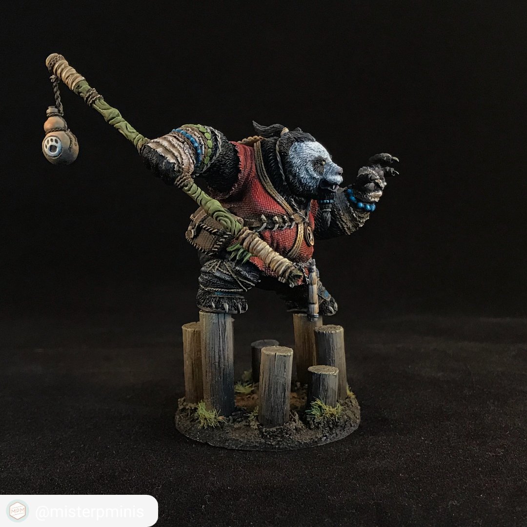 CartoonMiniatur's tweet photo. Panda Monk from our collection Ancient Warriors
https://t.co/fiIqivRFgw

Available for order. Write us to buy!

Painted by @misterpminis ・・・ 🥋🐼! #cartoonminiatures #miniatures #miniaturepainting https://t.co/HThntscQkA