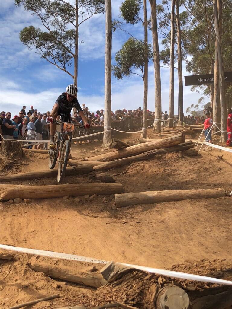 Amazing result today for <a href="/wesselmtb/">Wessel Botha</a> at his first ever World Cup! 19th u23 and 1st South African across the line 🇿🇦 <a href="/epicworldcup/">UCI MTB Stellenbosch</a>