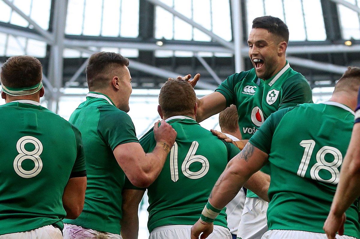 VirginMedia_TV's tweet photo. 11 amazing wins in a row

Ireland 28-08 Scotland 
Ireland 37-27 Wales 
Ireland 56-19 Italy 
Ireland 15-13 France 
Ireland 28-19 Argentina 
Ireland 23-20 Fiji 
Ireland 38-03 South Africa 
Ireland 35-13 Japan 
Ireland 50-22 Japan 
Ireland 55-19 USA
Ireland 13-09 England 

#TV3Rugby https://t.co/Bx5j8mgxe7