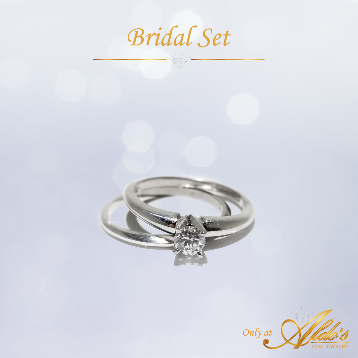 We are sure that no one can't resist a #bridal 💍 #set #rings like this one's!  Take the most important step of your life with Aldo's Fine Jewelry 💓😊

#Jewelry #Bridal #Ring #Diamonds #Amazing #BridalRings #Stone #Diamond #Ring #SetRing