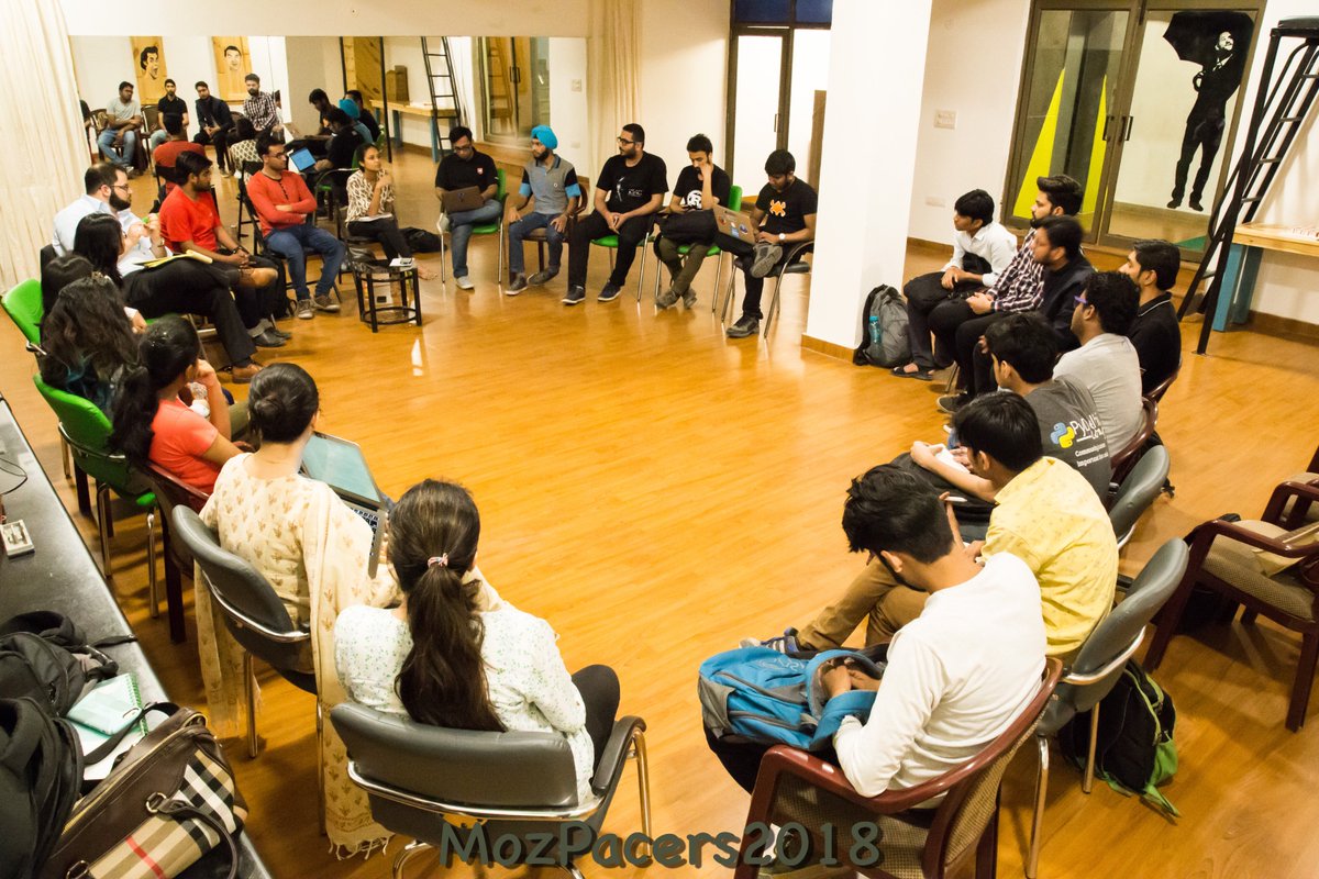 mozpacers's tweet photo. Senior global policy manager of Mozilla along with his colleagues visited India on March 09, 2018 to speak about Aadhaar and the right to privacy in India. @mozpacers @MozParticipate @mozillareps @geroter @sarahaghd https://t.co/loIRb8bVrm