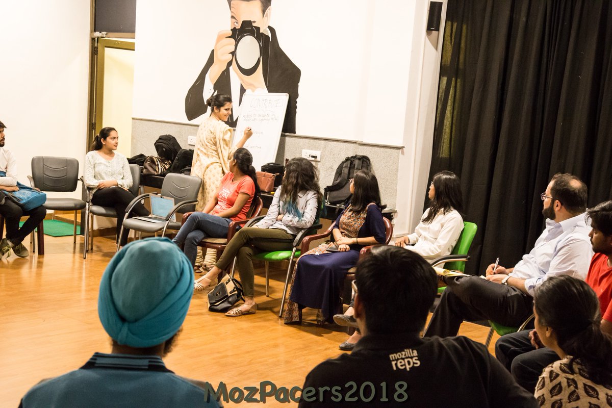 mozpacers's tweet photo. Senior global policy manager of Mozilla along with his colleagues visited India on March 09, 2018 to speak about Aadhaar and the right to privacy in India. @mozpacers @MozParticipate @mozillareps @geroter @sarahaghd https://t.co/loIRb8bVrm